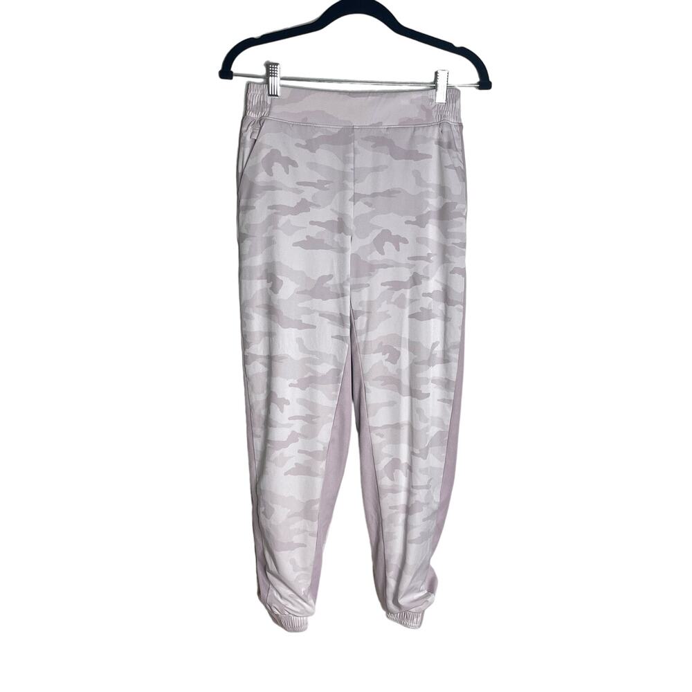 Athleta Gray Camo Track Pants